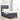 Boxspring bed met matras Donkergrijs 100 x 200 cm Fluweel