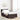 Boxspring bed met matras Wit en Donkerbruin Pocketveren