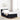 Boxspring bed Zwart en Wit en Zwart 100 x 200 cm Stof