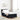 Boxspring bed met matras Zwart en Wit en Zwart 80 x 200 cm Stof