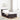 Boxspring bed met matras Donkerbruin en Wit 80 x 200 cm Stof