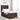 Boxspring bed met matras Donkerbruin 90 x 200 cm Stof