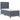Boxspring bed met hoofdeinde Donkergrijs 90 x 190 cm Fluweel