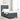Boxspring bed met hoofdeinde Donkergrijs 100 x 200 cm Fluweel
