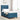 Boxspring bed met hoofdeinde Blauw 100 x 200 cm Fluweel