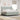 Boxspring bed met hoofdeinde Lichtgrijs 200 x 200 cm Fluweel