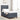 Boxspring bed met hoofdeinde Donkergrijs 100 x 200 cm Fluweel