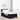 Boxspring bed met matras met hoofdeinde Zwart 80 x 200 cm Stof