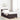 Boxspring bed met matras Donkerbruin 90 x 190 cm Stof