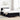 Boxspring bed met matras met hoofdeinde Zwart 120 x 200 cm Stof