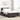 Boxspring bed met matras Donkerbruin 120 x 200 cm Stof