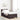 Boxspring bed met matras Donkerbruin 80 x 200 cm Stof