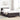 Boxspring bed met matras Donkerbruin 120 x 200 cm Stof