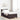 Boxspring bed met matras Donkerbruin 90 x 200 cm Stof