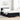 Boxspring bed met matras met hoofdeinde Zwart 120 x 190 cm Stof