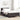 Boxspring bed met matras Donkerbruin 120 x 200 cm Stof