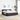 Boxspring bed met matras Donkerbruin 180 x 200 cm Stof