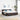 Boxspring bed met matras Donkerbruin 180 x 200 cm Stof