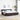 Boxspring bed met matras Donkerbruin 200 x 200 cm Stof