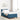 Boxspring bed met hoofdeinde Donkerblauw 100 x 200 cm Fluweel