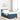 Boxspring bed met hoofdeinde Donkerblauw 100 x 200 cm Fluweel