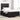 Boxspring bed met matras Zwart 120 x 200 cm Fluweel