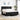 Boxspring bed met matras met hoofdeinde Zwart 200 x 200 cm Stof