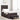 Boxspring bed met matras Donkerbruin 90 x 200 cm Stof