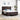 Boxspring bed met matras Donkerbruin 180 x 200 cm Stof