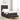 Boxspring bed met matras Donkerbruin 90 x 190 cm Stof
