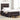 Boxspring bed met matras Donkerbruin 120 x 200 cm Stof