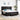 Boxspring bed met matras Zwart 200 x 200 cm Fluweel