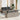 Tuin Sofa Set 7 pcs Licht Grijs en Donker Grijs 55 x 55 x 37 cm