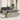 Tuin Sofa Set 7 pcs Licht Grijs en Donker Grijs 55 x 55 x 37 cm