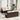 Tuin Sofa Set 7 pcs Bruin en Crème Poly rattan, staal en glas