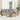 Tuin Sofa Set met kussen met opslag 6 pcs Beige en Licht Grijs
