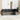 Tuin Sofa Set 5 pcs Grijs Poly Rattan en Poedergecoat Staal