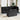 Tuin Sofa Set 7 pcs Zwart Poly Rattan en Poedergecoat Staal