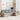 Tuin Sofa Set met kussen met opslag 6 pcs Beige en Licht Grijs