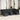 Tuin Sofa Set 10 pcs Zwart Poly Rattan en Poedergecoat Staal