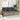 Tuin Sofa Set 3 pcs Grijs Poly Rattan en Poedergecoat Staal