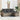 Tuin Sofa Set 4 pcs Grijs Poly Rattan en Poedergecoat Staal