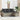Tuin Sofa Set met kussen met opslag 4 pcs Lichtgrijs