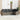 Tuin Eetset 5 pcs Grijs Poly Rattan en Poedergecoat Staal