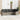 Tuin Eetset 5 pcs Lichtgrijs Poly Rattan en Poedergecoat Staal