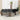 Tuin Eetset 6 pcs Lichtgrijs Poly Rattan en Poedergecoat Staal