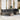 Tuin Eetset 7 pcs Lichtgrijs Poly Rattan en Poedergecoat Staal