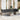 Tuin Eetset 7 pcs Lichtgrijs Poly Rattan en Poedergecoat Staal