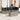 Tuin Eetset 8 pcs Lichtgrijs Poly Rattan en Poedergecoat Staal