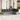 Tuin Eetset 8 pcs Lichtgrijs Poly Rattan en Poedergecoat Staal